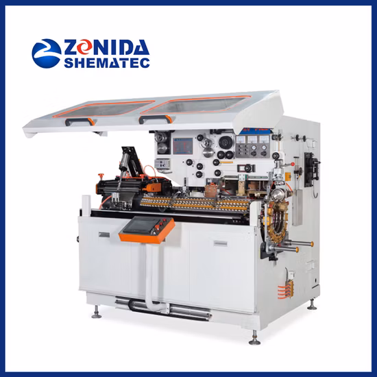 Macchina combinatrice automatica per la produzione di corpi di barattoli di latta quadrati per olio e vernice (in espansione